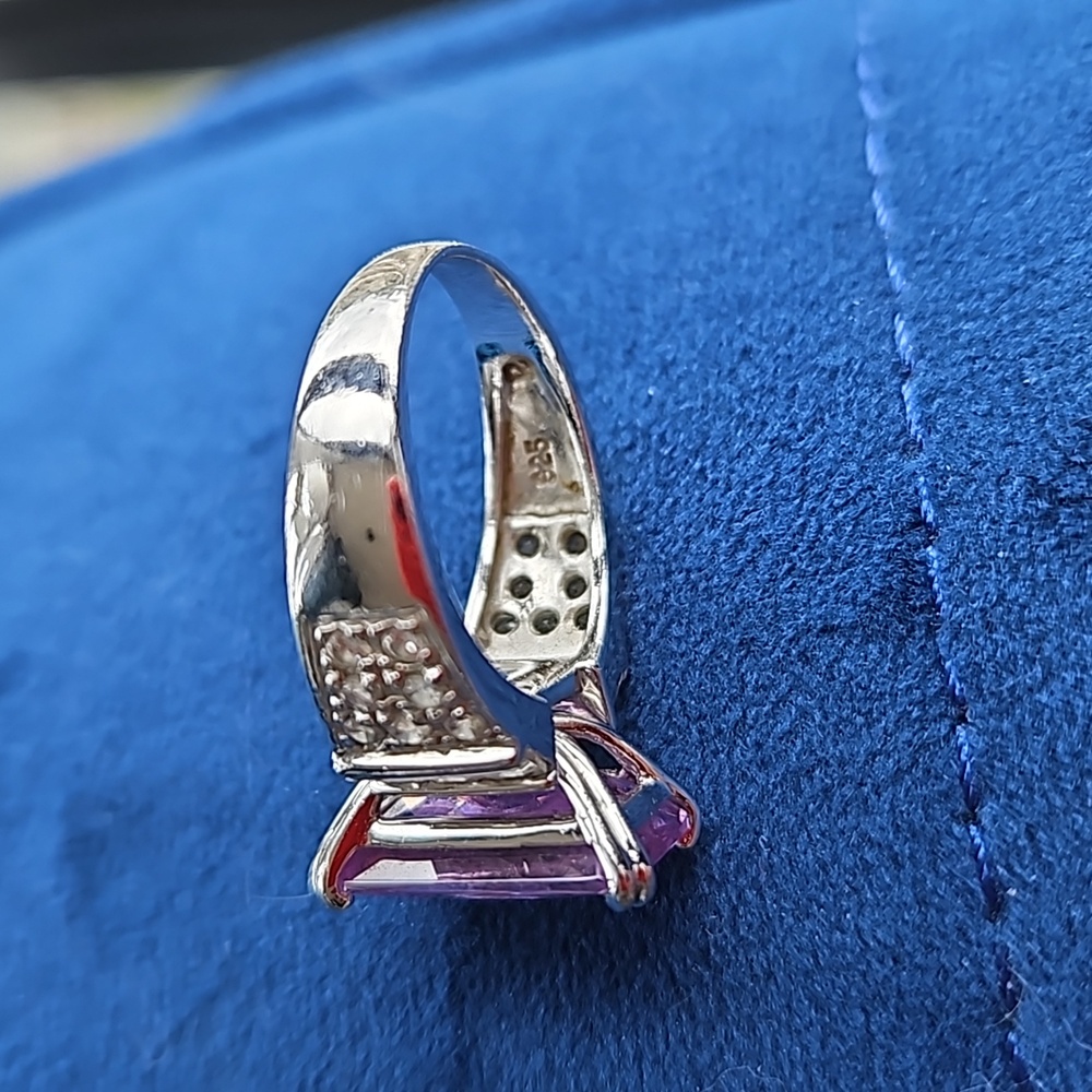 ✨Host Pick✨Purple 💜 Silver ring 925 - Picture 5 of 5
